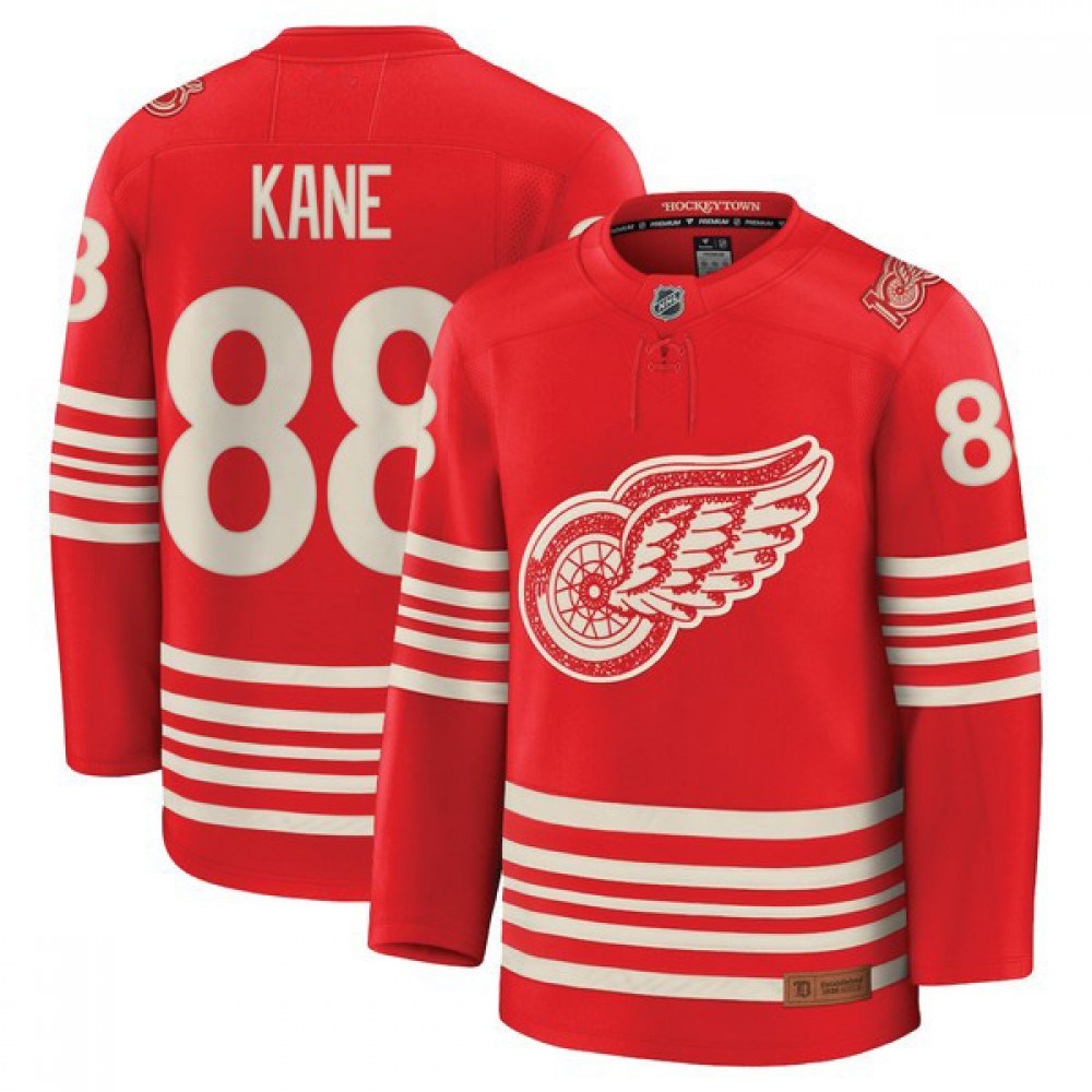 Patrick Kane Detroit Red Wings Centennial Premium Replica Jersey - Red-Pro Kit Vault | Brand New 26/27 Sports Jerseys